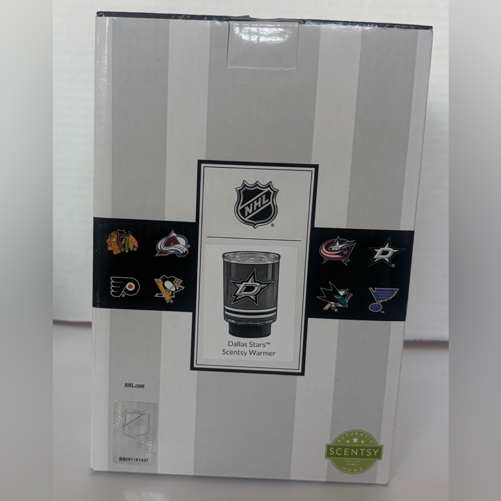 NHL Dallas Stars Green and Black Scentsy  Candle Holder New - Picture 2 of 2